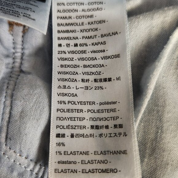 Levis 16P Petite Classic Straight Jeans Medium Wash Stretch Mid Rise Classic - Picture 6 of 7